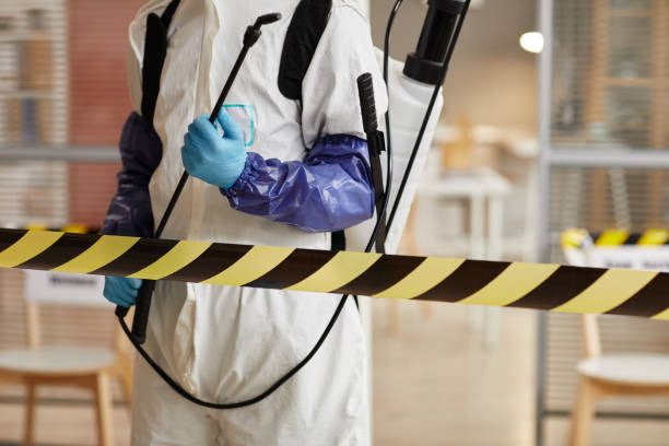 Professional Blood Cleanup technician working in Davenport, WA